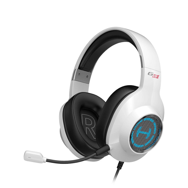 Edifier G2II 7.1 Surround Sound USB Gaming Headset with Microphone, RGB Lighting, 360 Degree Surround Sound Effects, 50mm NdFeB- WHITE Edifier G2II 7.1 Surround Sound USB Gaming Headset with Microphone, RGB Lighting, 360 Degree Surround Sound Effects, 50mm NdFeB- WHITE